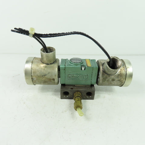 Numatics 12DXD4410 Solenoid Valve 150PSIG 110/120V Coil