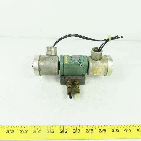 Numatics 12DXD4410 Solenoid Valve 150PSIG 110/120V Coil