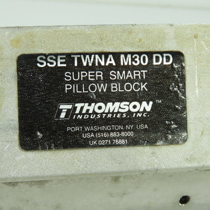 Thomson Industries SSE TWNA M30 DD Super Smart Pillow Block Ball Bearings