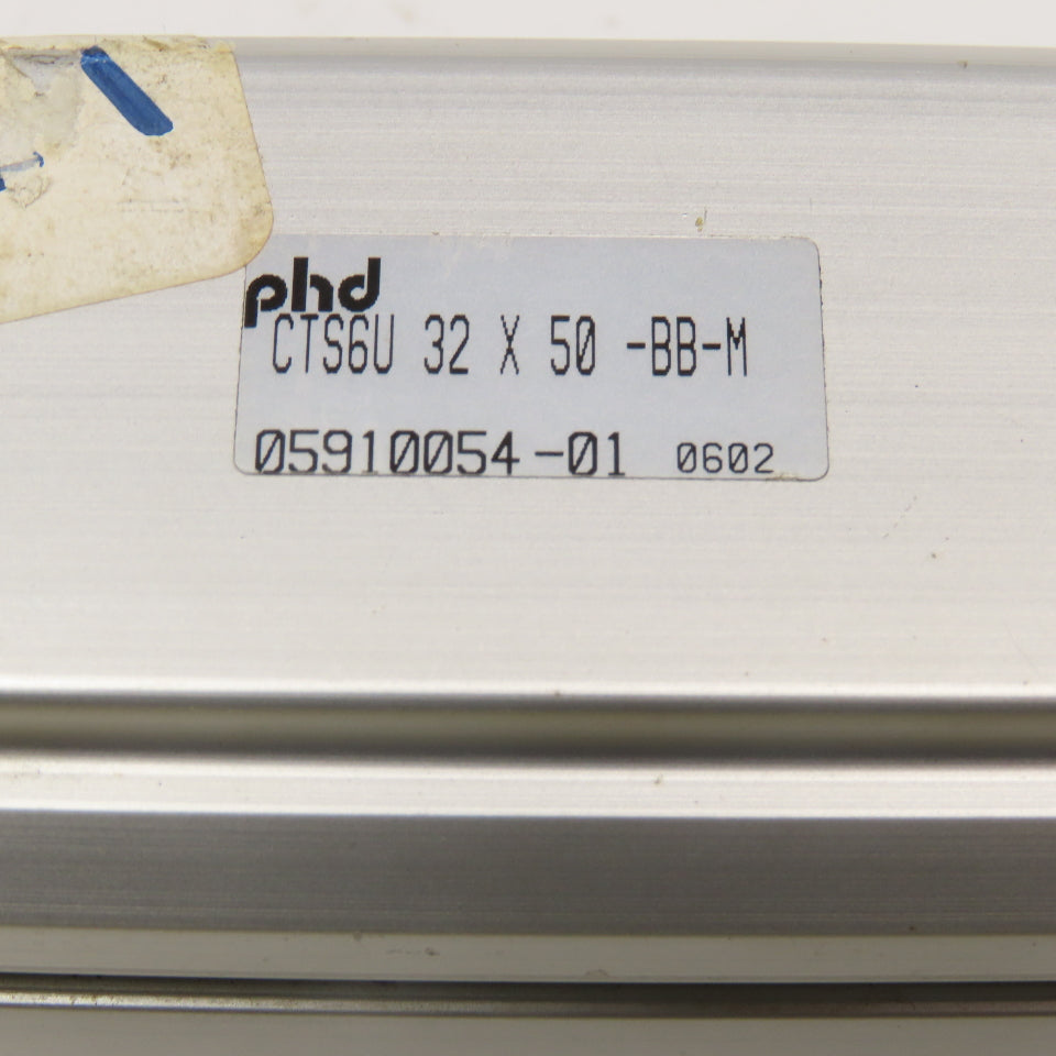 PHD CTS6U 32x50-BB-M 32mm Bore 50mm Stroke Double Acting Guided Air Cylinder