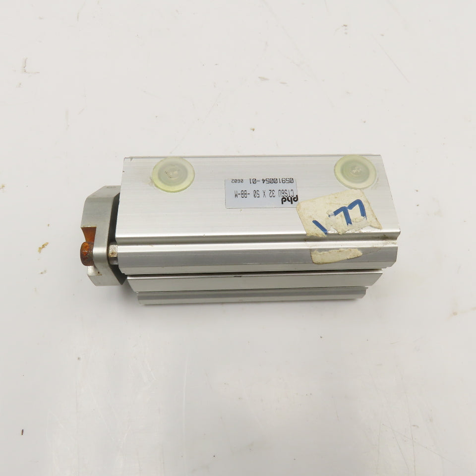 PHD CTS6U 32x50-BB-M 32mm Bore 50mm Stroke Double Acting Guided Air Cylinder