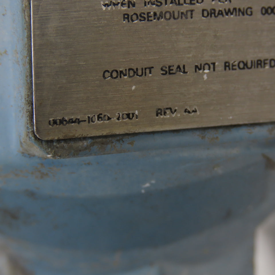 Rosemount 00644-1050-2001 Series 183 Temperature assembly 9" Probe