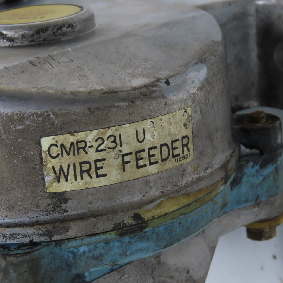 Yaskawa PMEE-12CBB Print Motor 24VDC 3600RPM CMR-23I Wire Feeder 0.8-1.6 Wire
