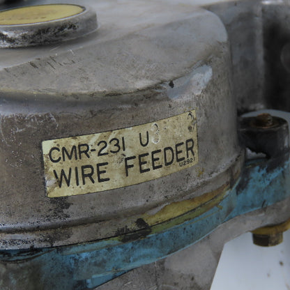 Yaskawa PMEE-12CBB Print Motor 24VDC 3600RPM CMR-23I Wire Feeder 0.8-1.6 Wire
