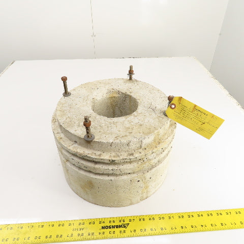 North American 4-8678-4 Refractory Burner Block Discharge Pilot 5" ID