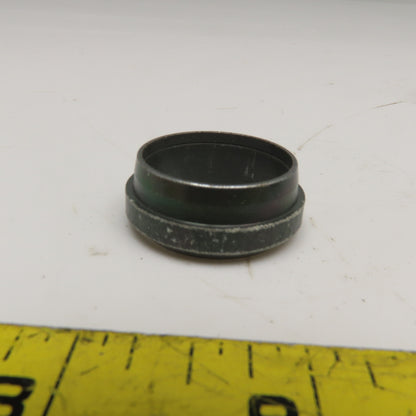 1" Compression x 1" NPT Straight Steel Hydraulic Tube Fitting Lot Of 2