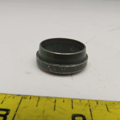 1" Compression x 1" NPT Straight Steel Hydraulic Tube Fitting Lot Of 2