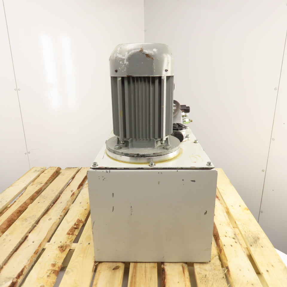 Austria S048508 3.0kW 10.3 Gallon Hydraulic Power Unit 480V 6.5A 1715RPM Tested