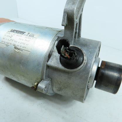 Vickers C 21 90095 90VDC Electric Motor 4.2A 300W 2700RPM (Broken Connector)