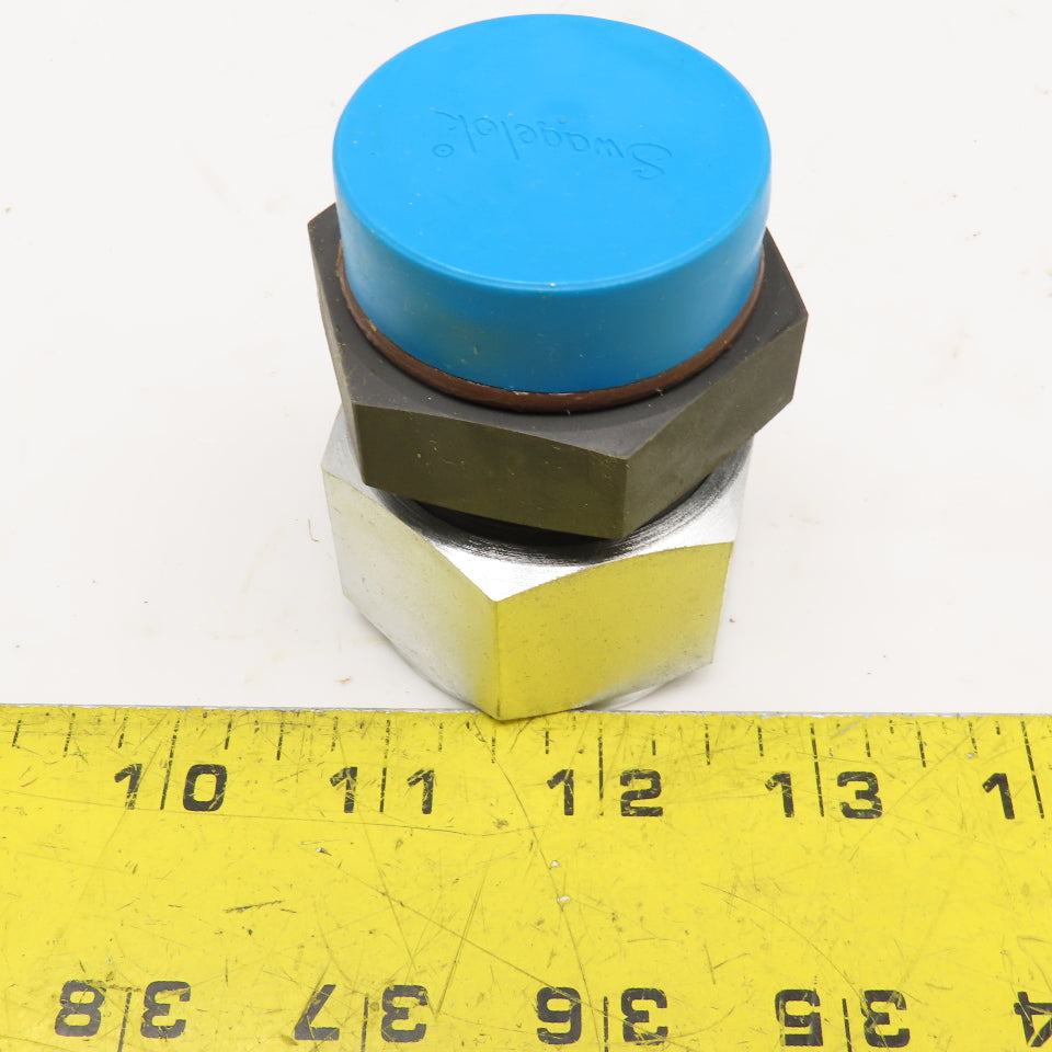 Swagelok S-2000-1-20ST 1-1/4" Compression Tube x 1-1/4" ORB Hydraulic Fitting