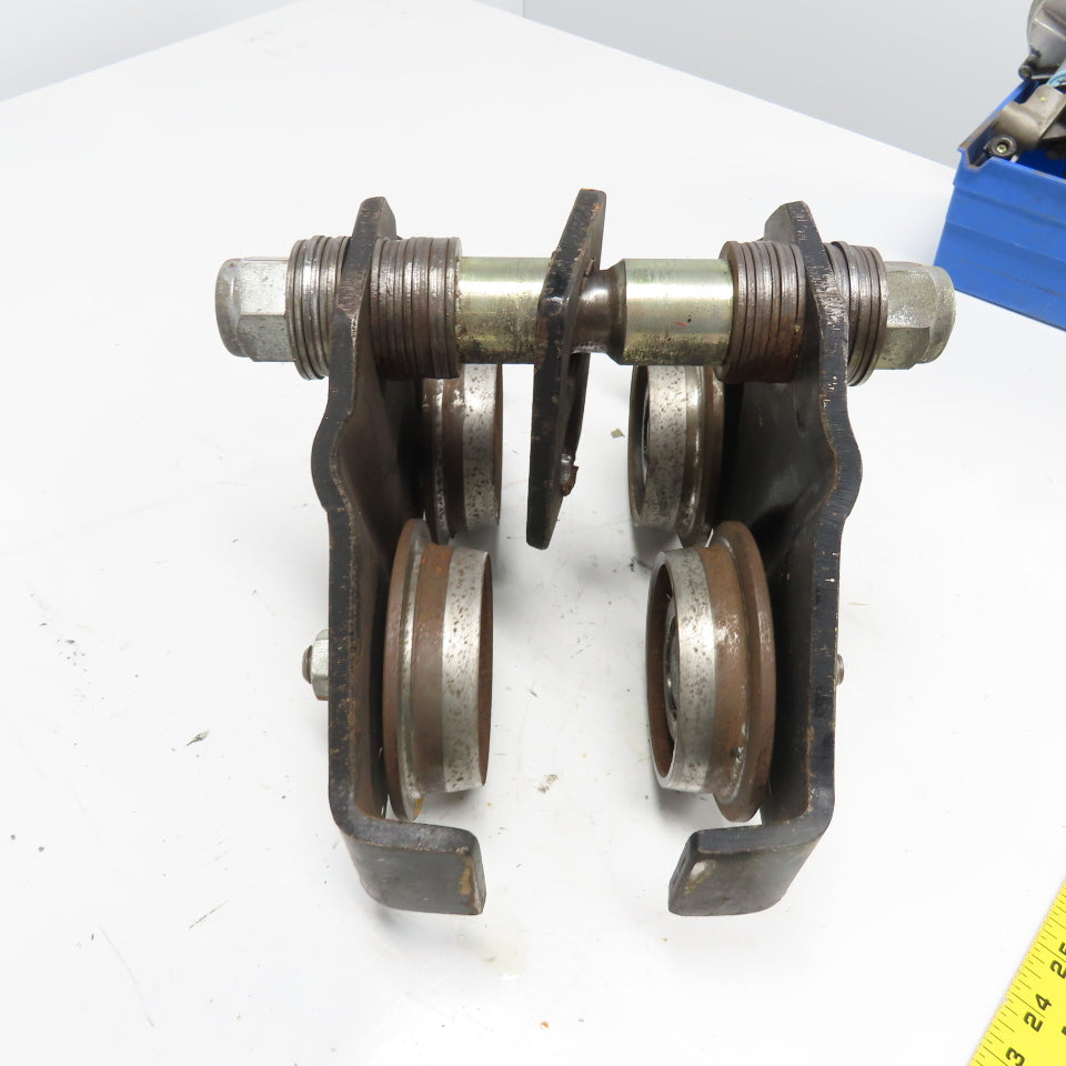 Dayton 3MB57 1 Ton Push/Pull Ball Bearing Hoist Trolley 4" - 8" Flange
