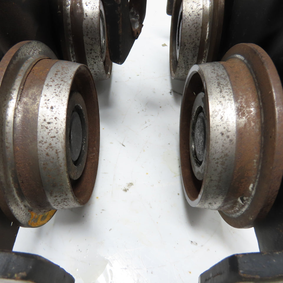 Dayton 3MB57 1 Ton Push/Pull Ball Bearing Hoist Trolley 4" - 8" Flange