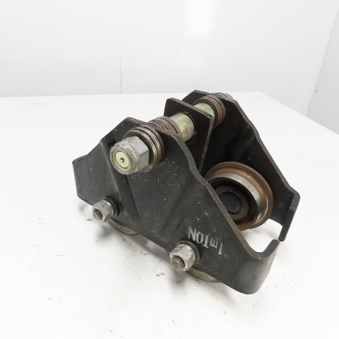Dayton 3MB57 1 Ton Push/Pull Ball Bearing Hoist Trolley 4" - 8" Flange