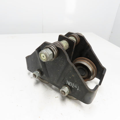 Dayton 3MB57 1 Ton Push/Pull Ball Bearing Hoist Trolley 4" - 8" Flange