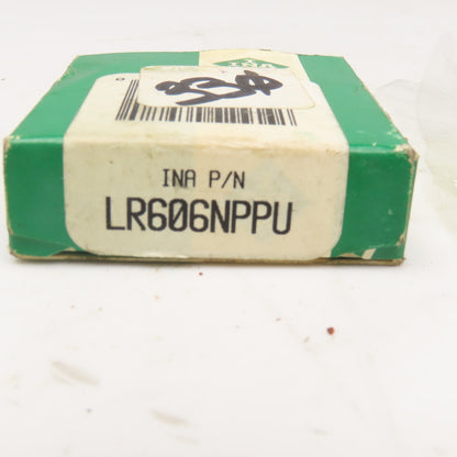 INA LR606NPPU 19x6x6mm Crowned Yoke Roller