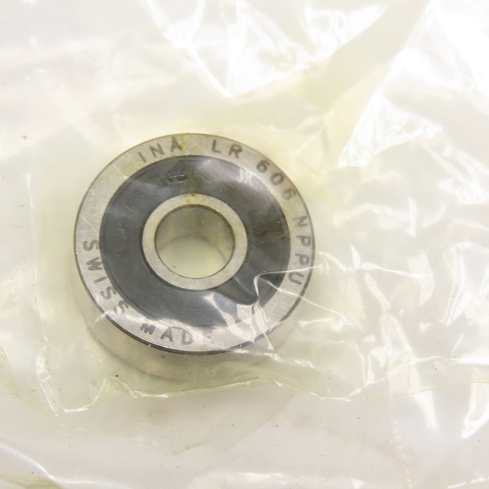 INA LR606NPPU 19x6x6mm Crowned Yoke Roller