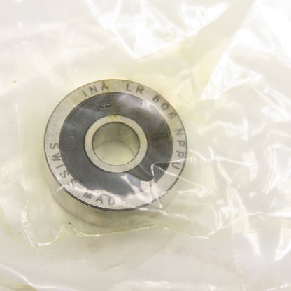INA LR606NPPU 19x6x6mm Crowned Yoke Roller