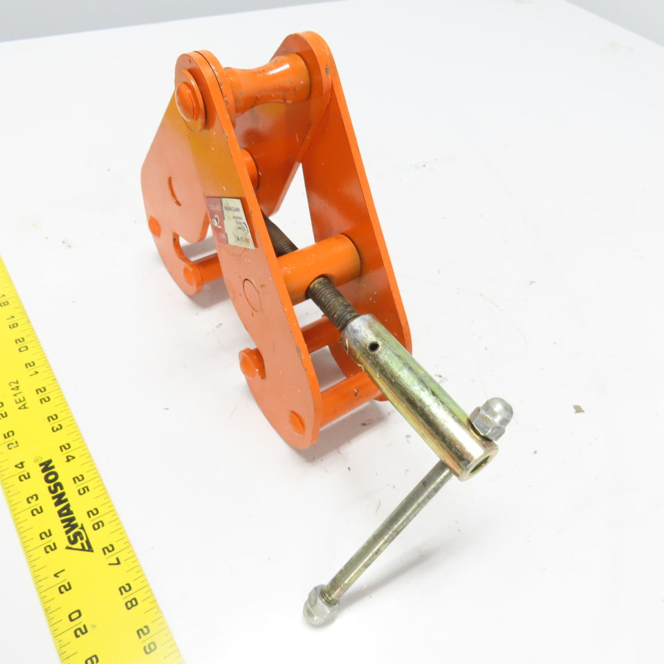 Toyo-Intl 2 Ton Beam Clamp 75-220mm Jaw Opening