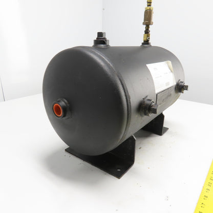 Speedaire 1TZY8 6 Gallon Horizontal Air Tank 175PSI Max