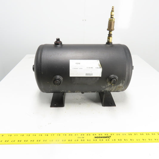 Speedaire 1TZY8 6 Gallon Horizontal Air Tank 175PSI Max