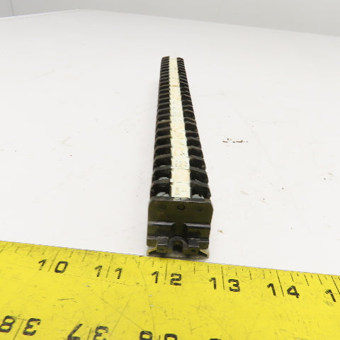 Buchanan DIN Mount Electrical Terminal Connector Lot Of 24