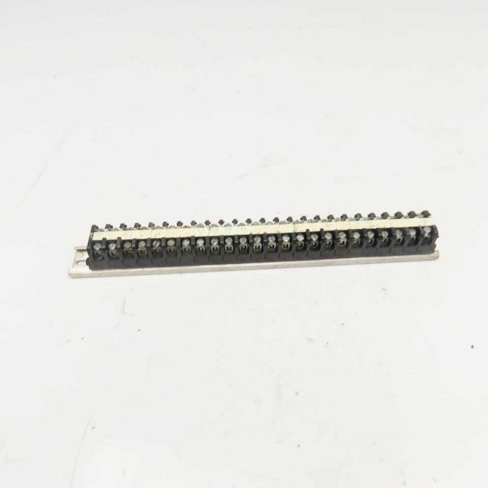 Buchanan DIN Mount Electrical Terminal Connector Lot Of 24