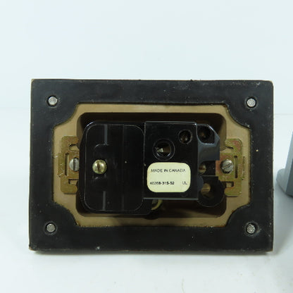 Allen Bradley 600-TCX5 Ser D Manual Motor Starter Switch 1HP 1PH 115-230V Nema 4
