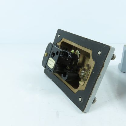 Allen Bradley 600-TCX5 Ser D Manual Motor Starter Switch 1HP 1PH 115-230V Nema 4