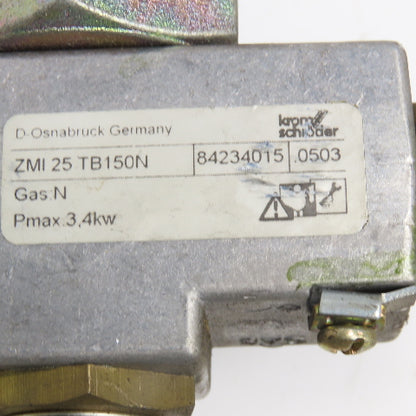 Krom Schroder ZMI 25 TB150N 25mm Natural Gas Pilot 3.4kW