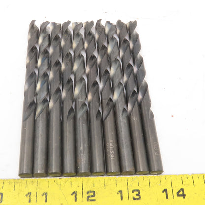 Precision Twist Drill Size P Jobber Length HSS Twist Drill Bit Lot Of 10