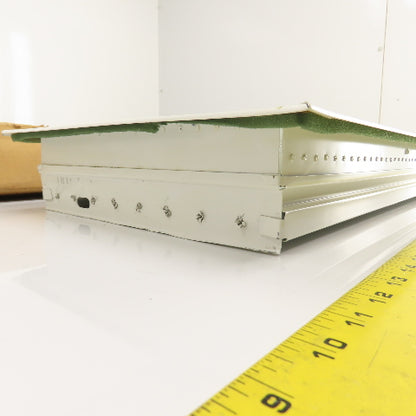 Hart & Cooley 12" x 24" Wall Return Air Grille White Steel