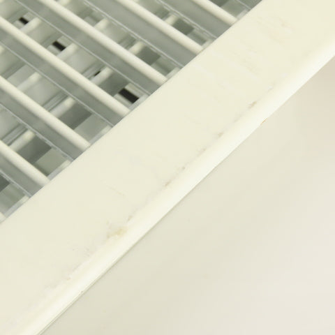 Hart & Cooley 12" x 24" Wall Return Air Grille White Steel