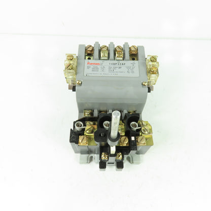 Furnas 14DP32AF Size 1 Motor Starter Contactor 600V 27A 120V Coil W/ Overload