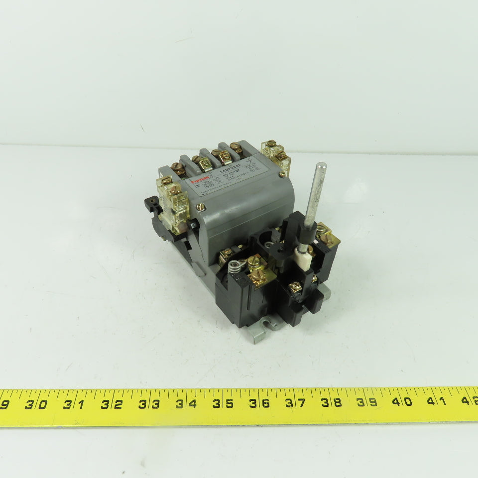 Furnas 14DP32AF Size 1 Motor Starter Contactor 600V 27A 120V Coil W/ Overload