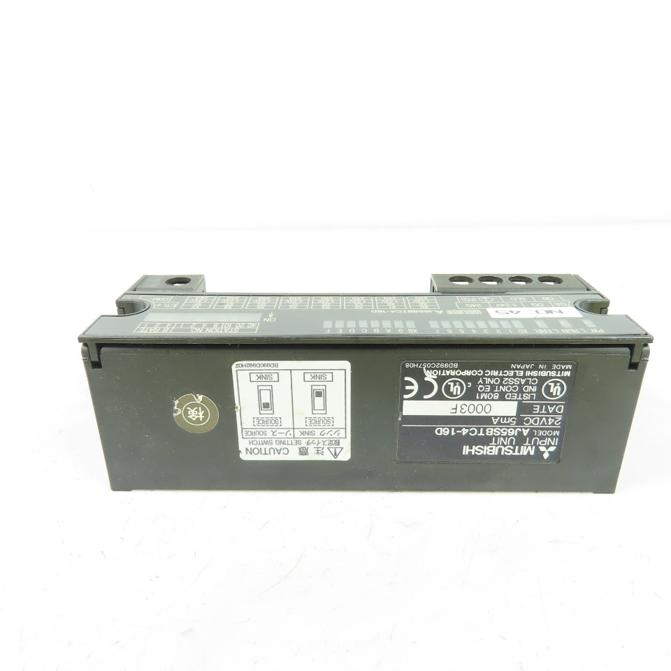 Mitsubishi AJ65SBTC4-16D Input Module Unit 24VDC 5mA