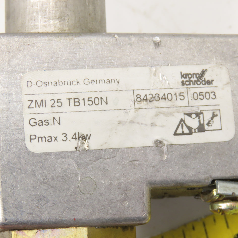 Krom Schroder ZMI 25 TB150N 25mm Natural Gas Pilot 3.4kW Missing Connector