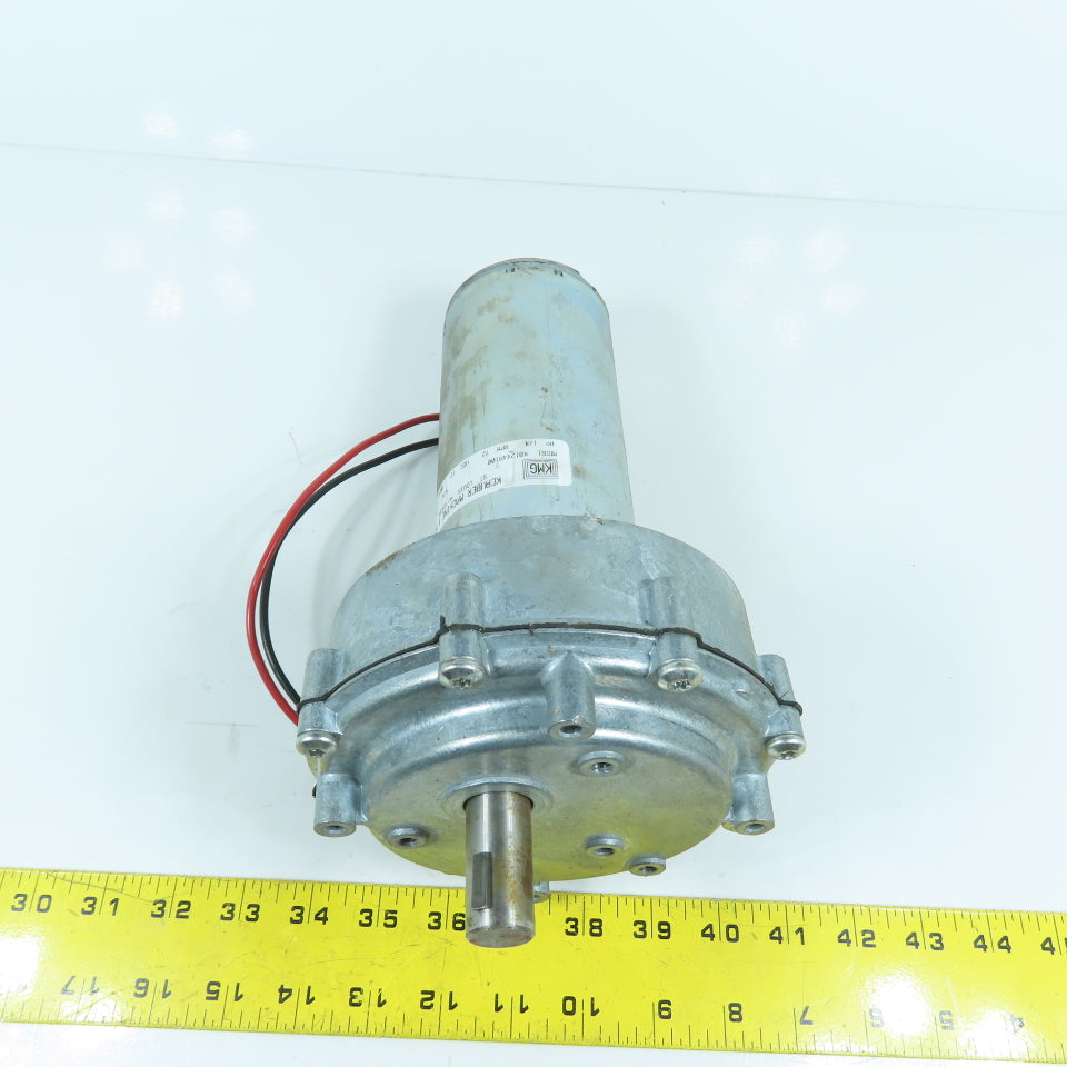 Klauber K01244A100 1/4HP RV Camper Side Out Motor 12VDC 72RPM 3/4" Shaft Tested