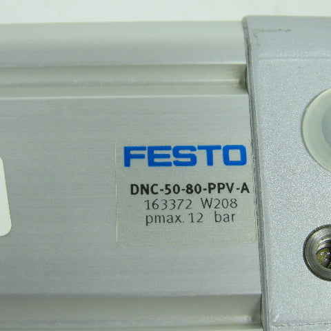 Festo DNC-50-80-PPV-A Double Acting Air Cylinder 50mm Bore 80mm Stroke 20mm Rod
