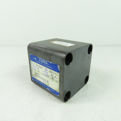 Yuken C6-SB 1SA40B140N15 Double Acting Hydraulic Cylinder 40mm Bore 15mm Stroke