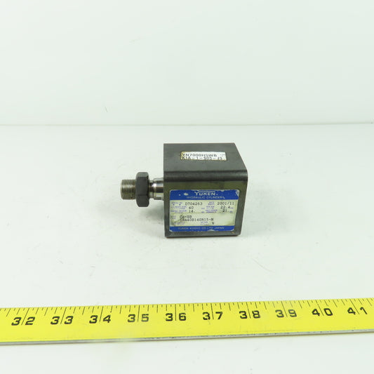 Yuken C6-SB 1SA40B140N15 Double Acting Hydraulic Cylinder 40mm Bore 15mm Stroke