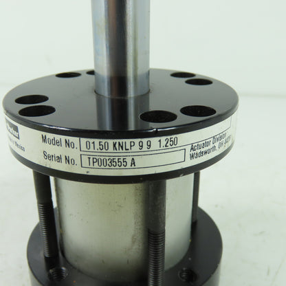 Parker 01.50 KNLP 99 1.250 Double End Pneumatic Cylinder 1.25" Stroke 1.5" Bore