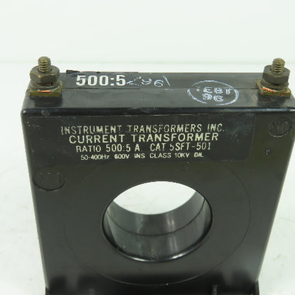 Instrument Transformers 5SFT-501 500:5 Ratio Current Transformer 600V 10KV