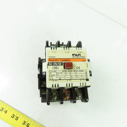 Fuji SC-2N/SE Magnetic Contactor 60A 200-250V Coil