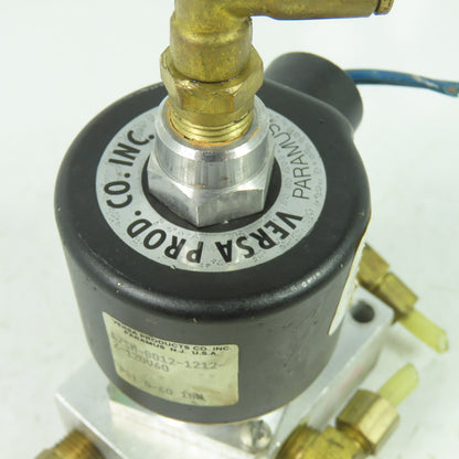 Versa E7SM-8012-1212-Z-120V60 Solenoid Valve 0-60PSI
