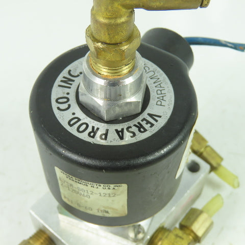 Versa E7SM-8012-1212-Z-120V60 Solenoid Valve 0-60PSI