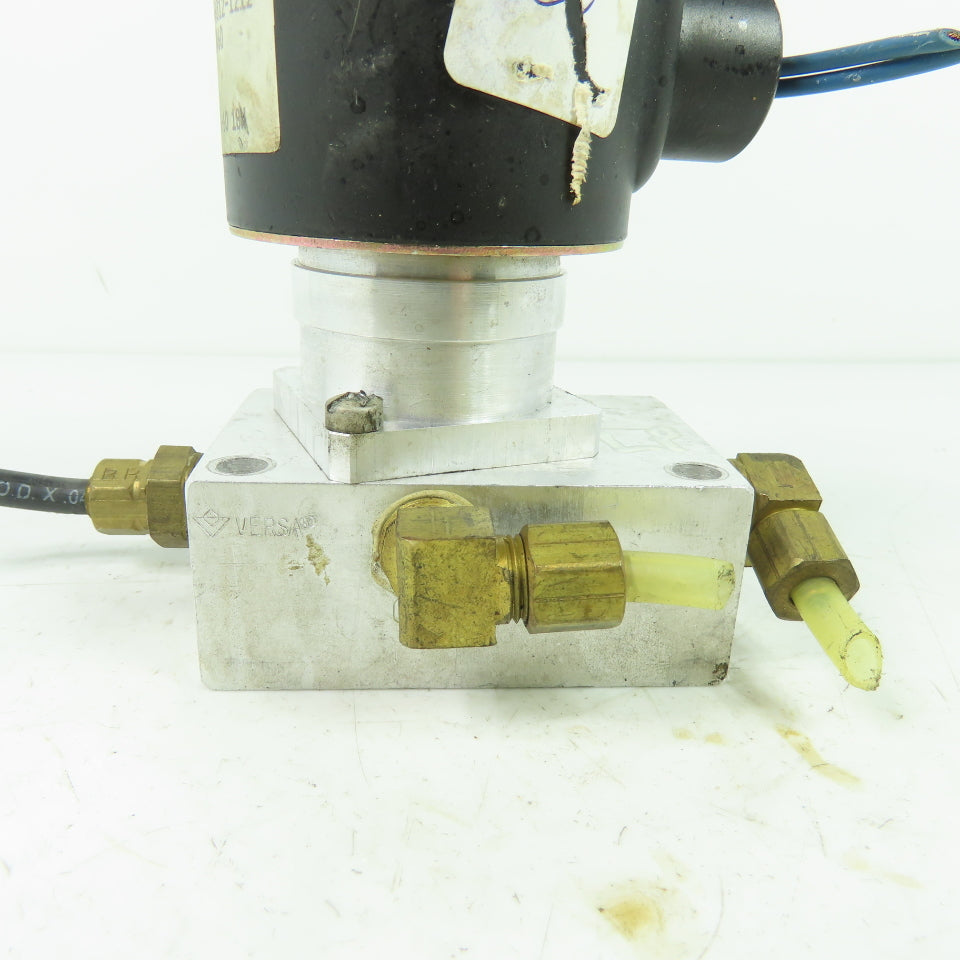 Versa E7SM-8012-1212-Z-120V60 Solenoid Valve 0-60PSI