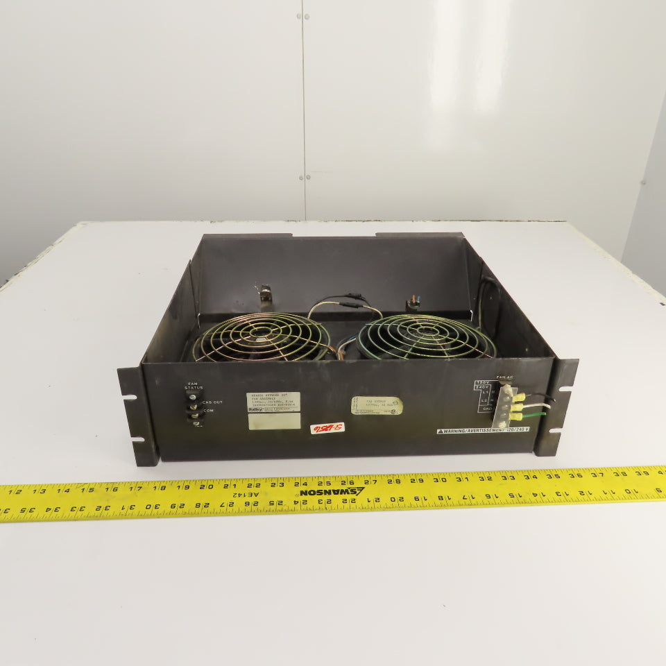 Babcock & Wilcox NFAN01 Bailey Network Dual Fan Assembly 120VAC