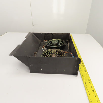 Babcock & Wilcox NFAN01 Bailey Network Dual Fan Assembly 120VAC
