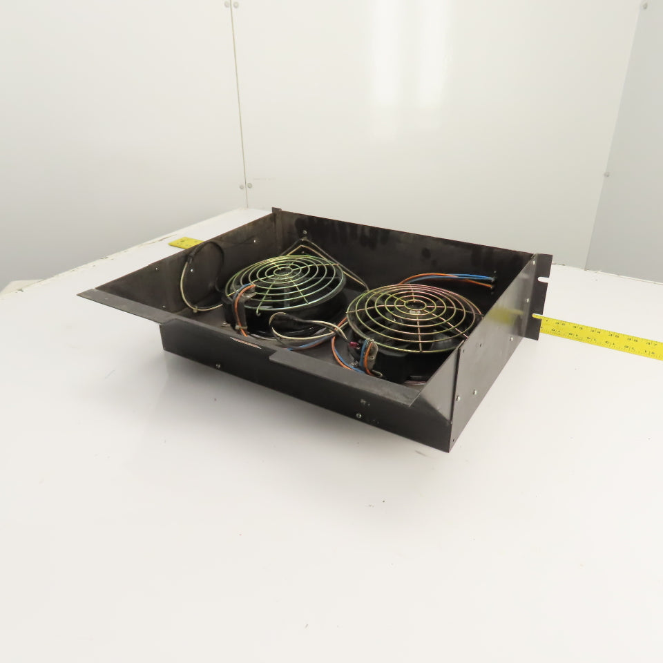 Babcock & Wilcox NFAN01 Bailey Network Dual Fan Assembly 120VAC