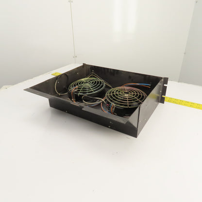 Babcock & Wilcox NFAN01 Bailey Network Dual Fan Assembly 120VAC